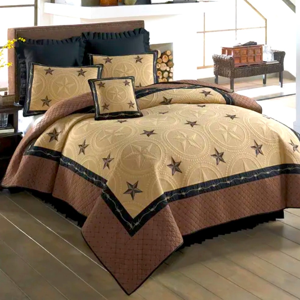 3 piece Quilt, Donna Sharp